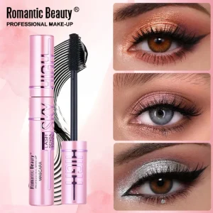 Oem Odm Rose Gold Sky High Long lasting for Mascara Waterproof Eyelash Curler Mineral Fiber Fiber Curl Features Makeup