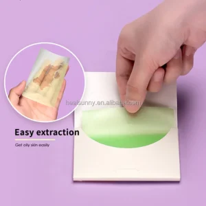 Oem Tissues Face Blotting Sheets with Natural Powder Absorbs Oil Rice Paper