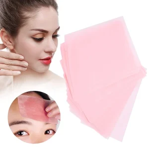 Oil Absorbing Paper Sheet for Oily Skin Customizable Oil Blotting Sheets
