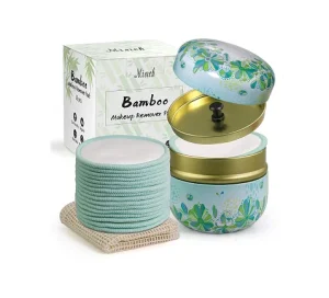 On Time Delivery Skin Friendly Bamboo Fiber Reusable Cotton Pads Round Cotton Pads