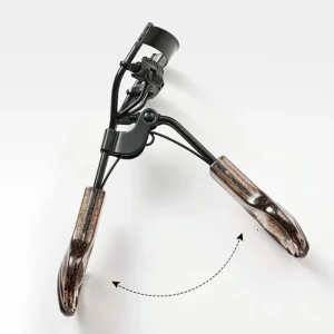 One Step Eyelash Curler with Comb Beginner Friendly Long Lasting Lash Curler All Day Curl Makeup Tool for Sunburst Flirty Lashes