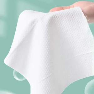 One Time Use Roll-shaped Face Towel Skin Friendly Beauty Salon Spa Use Soft Disposable Face Towel