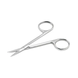 Online Multifunction Curved Blade Scissors Stainless Steel Russian Cuticle Tool with Sharp Straight Tip