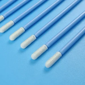Open Cell Industrial Lint Free Foam Cotton Bud Swabs for Printer Equipment Cleaning Multi Purpose