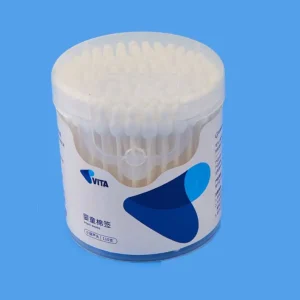 Organic Baby Care Use Qtips Paper Stick Cleaning Giant Swabs Thick Cotton Bud Safety Ear Buds Double Gourd Head 110pcs/box