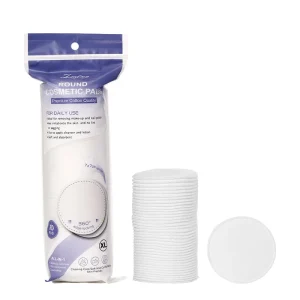 Organic Cotton Pads 3 Layer Round Shape Design Washable Water Saving Comfort Soft Skincare Makeup Removal