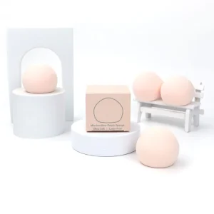 Original Super Soft Peach Marshmallow Powder Puff Blending Beauty Sponge Makeup Blender