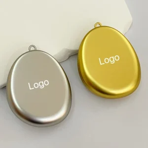 Oval Makeup Mirror Foldable Double Sided Mirror with Custom Logo