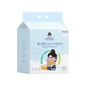 Own brand Momotaro Disposable Pearl Cotton Soft Towel Facial Cotton Tissue Soft Baby Care Extra Thick Disposable Face Towels
