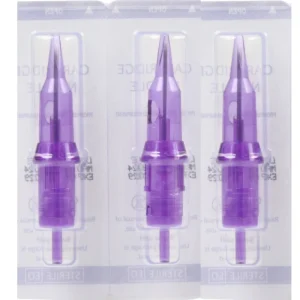 PMU Syringe Needle 10pcs Machine Kit Purple Microblading Microshading Tool Eyebrow Permanent Makeup Needle RL RS