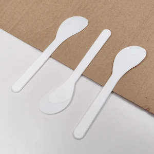 PP Plastic Spatula Makeup Tools for Face Cream Personal Care Facial Cream Spoon 13cm ISO9001 Certified