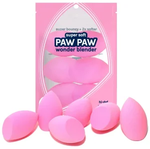Pink Blue Purple Rose Pink Beauty Cosmetic Cutting Latex Free Makeup Sponge Blender Beauty Egg