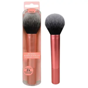 Pink Multi Functional Foundation Cheek Blush Makeup Set Plush Synthetic Hair Single Makeup Brush