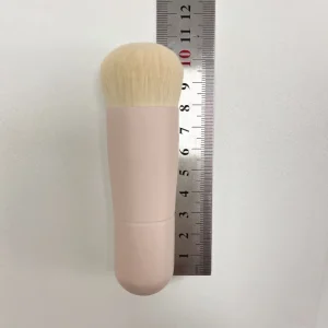 Pink Portable Makeup Brushes Single Round Powder Foundation Kabuki Brush