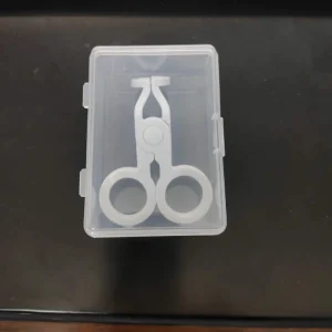Plastic Clip Wearing Contact Lens Holder Scissors Shape Expand Eyes Easy to Wear Cosmetic Contact Lenses