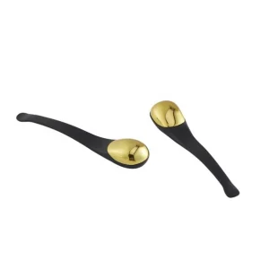 Plastic Cosmetic Spatula Eye Fatigue Relief Spoon for Eye Cream Massage Facial Spoon