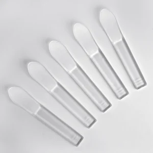 Plastic Spoon 6cm Makeup Tools Facial Cosmetic Plastic Spatula Cream Cosmetic Spoons