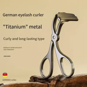 Portable Durable Stainless Steel Heated Mini Eyelash Curler Includes Instructions New Style Beginner Friendly Bezel less Wide