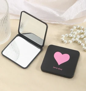 Portable Foldable Square Makeup Mirror Travel Cosmetic Mirror