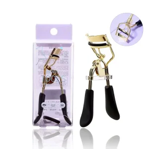 Portable Gold Eyelash Curler No Heated False Eye Lash Curlers for Girls Eye Makeup Personal Care Beauty Makeup Tool