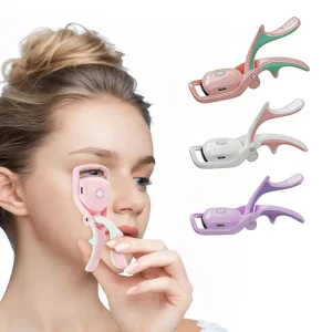 Portable Heated Eyelash Curler Electric Lash Curler Mini Heated Eyelash Curler With Memory Function and Anti Scald