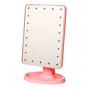 Portable LED Lighted Vanity Makeup Mirror with Touch Screen LED Makeup Mirror with Lights