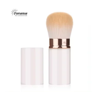 Portable Makeup Brushes Single Travel Small Make up Brushes Retractable Kabuki Face Powder Blush Air Brush Bronzer