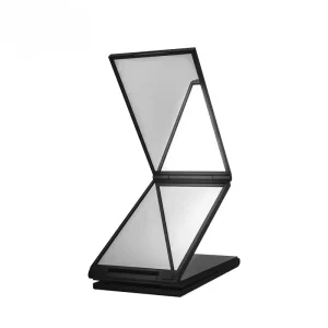 Portable Multi Angle Three Fold Four Sided Folding Vanity Makeup Mirror