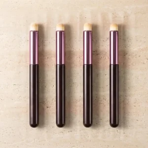 Portable Multifunctional Synthetic Fiber Plastic Handle Lipstick Concealer Portable Lip Brush
