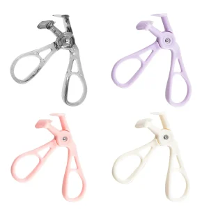 Portable Rechargeable Frameless Eyelash Eyebrow Curler ABS Plastic Non Clamping Beauty Tool