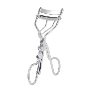 Portable Silver Carbon Steel Manual Eyelash Curler Private Label Beauty Tool for Eyelash Extension