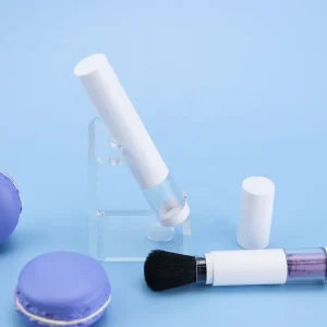 Portable Single Makeup Brush High Quality Manufacturing Powder Brush Comes with Powder Private Label Accepted