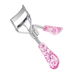 Portable Steel Eyelash Curler with Comfort Grip Lash Curling Beauty Care Tool and Lash Tweezers