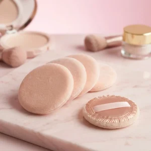 Precision Makeup Puff Non latex Hygienic Easy Clean Beauty Sponge for Daily Makeup Use