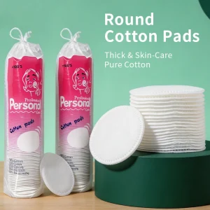 Premium Disposable Spunlace Nonwoven Round Soft Cotton Pads for Face Makeup Remover OEM