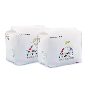 Premium Quality 100 Count Lactating Pads Breast Pads 1mm Thickness Ultra Thin Disposable Nursing Pads for Breastfeeding
