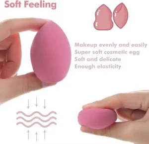 Premium Soft Bouncy Beauty Sponge Makeup Blender Non Shedding Cosmetic Tool for Natural Makeup Finish