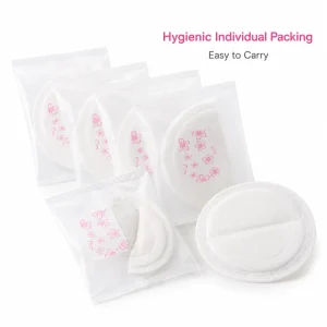 Premium Soft Disposable Shell Nursing Pads Cottony Non Irritating Surface Mid High Brand Bulk OEM Custom