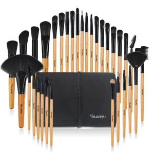 Princess Beauty Tools 32pcs Brushes Brochas Maquillaje Women Makeup Brush Set
