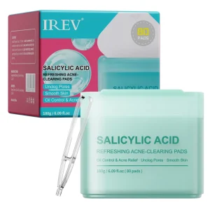 Private LabeSoothing Acne Skin Cleaning OEM Cotton Pad Mask l Salicylic Acid Acne Remover Cotton Pad 180g Tablets Moisturizing