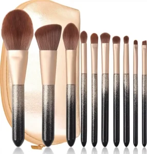 Private Label 10 Pcs Makeup Brushes Manufacturer Makeup Cute Face Eye Brush Set
