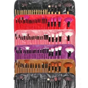Private Label 24 Pcs Professional Makeup Brush Eyeshadow Foundation Powder Cosmetic Tools Makeup Brush Set Tools Kit