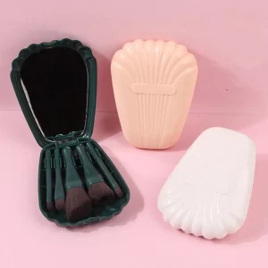 Private Label 5PCS Makeup Brush Set With Box Mirror Eyeshadow Brush Beauty Tools Makeup Brushes Set for Cosmetic