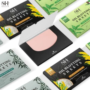 Private Label Hair Sheet Mask Absorbs Scalp Oil Wheat Extract Green Tea Fragrance Shampoo Paper Sheet for Hair