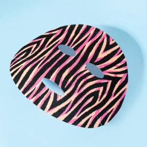 Private Label Personalized Printed Pattern Facial Mask Sheet White Bamboo Fiber Mask Fabric Material