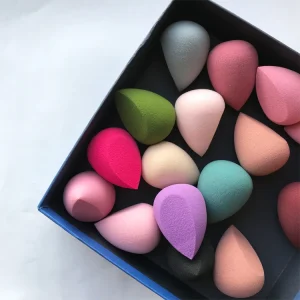 Private Label Sponge Makeup Puff Blender Cosmetic Puffs Latex Free Esponja De Maquillaje