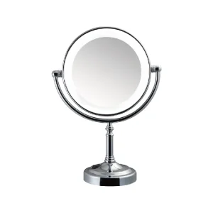 Professional 2 Sided Large Lighted Makeup Mirror 3X Magnifying Vanity Mirror for Hotel