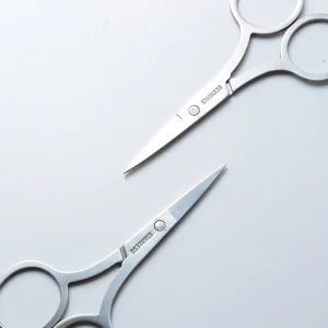 Professional Beauty Brow Trimming Grooming Scissors stainless steel cuticle nipper for eyebrow and nail for Salon and Home Use