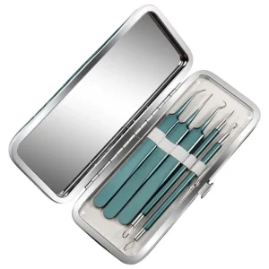 Professional Beauty Tools 5 pcs Pimple and Blackhead Extractor Acne Kit for Face and Nose