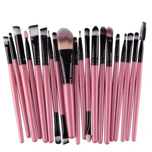 Professional Cosmetic Makeup Set Synthetic Eye Face Powder Foundation Brush 20Pcs Make up Brushes